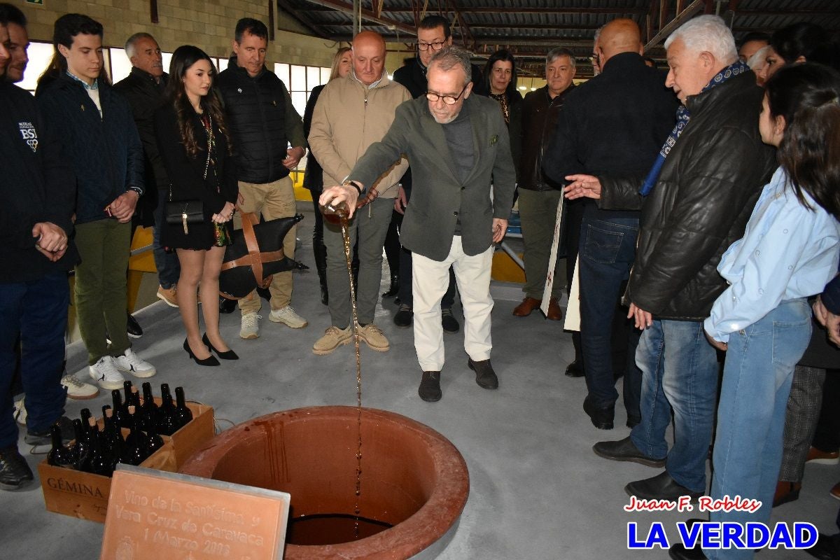 Acción de gracias por el vino para la Vera Cruz de Caravaca- Jumilla