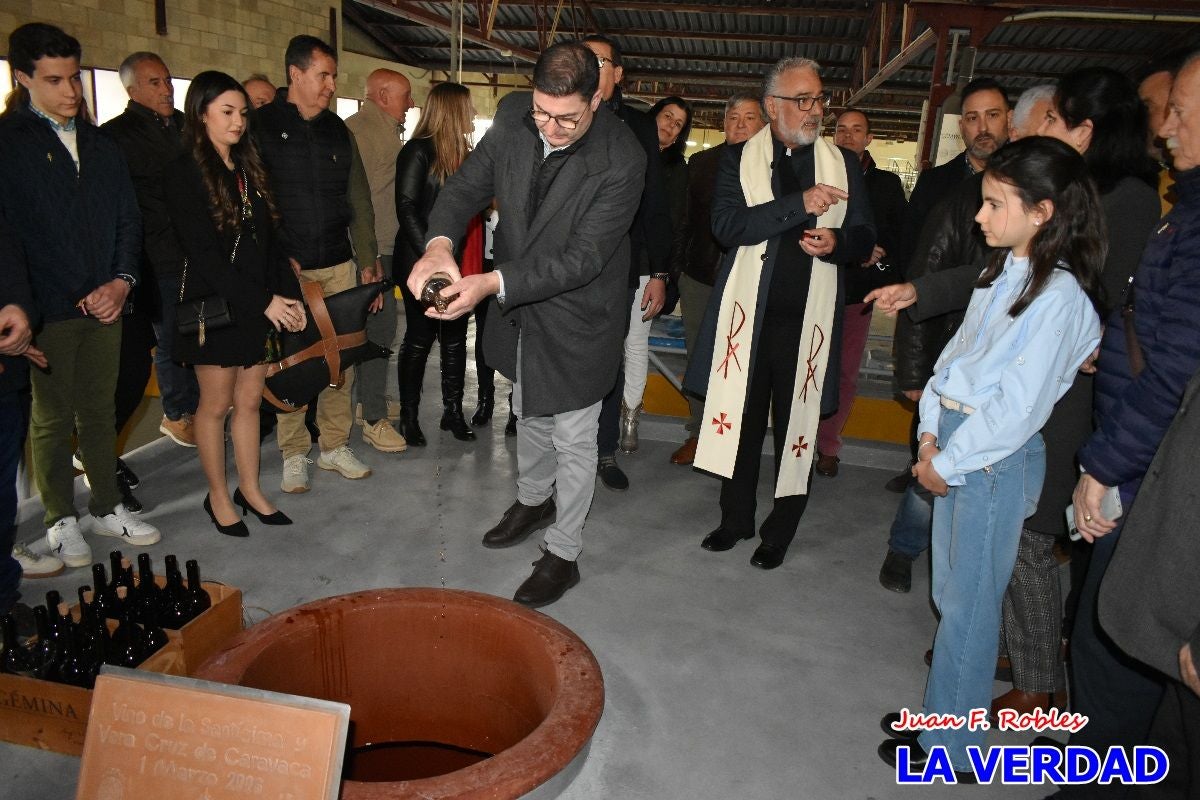 Acción de gracias por el vino para la Vera Cruz de Caravaca- Jumilla