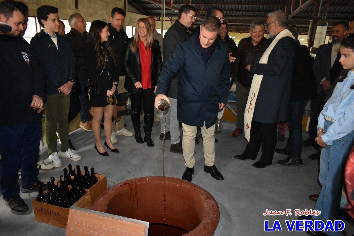 Acción de gracias por el vino para la Vera Cruz de Caravaca- Jumilla