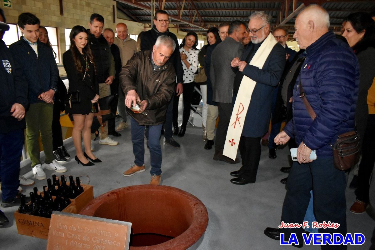 Acción de gracias por el vino para la Vera Cruz de Caravaca- Jumilla