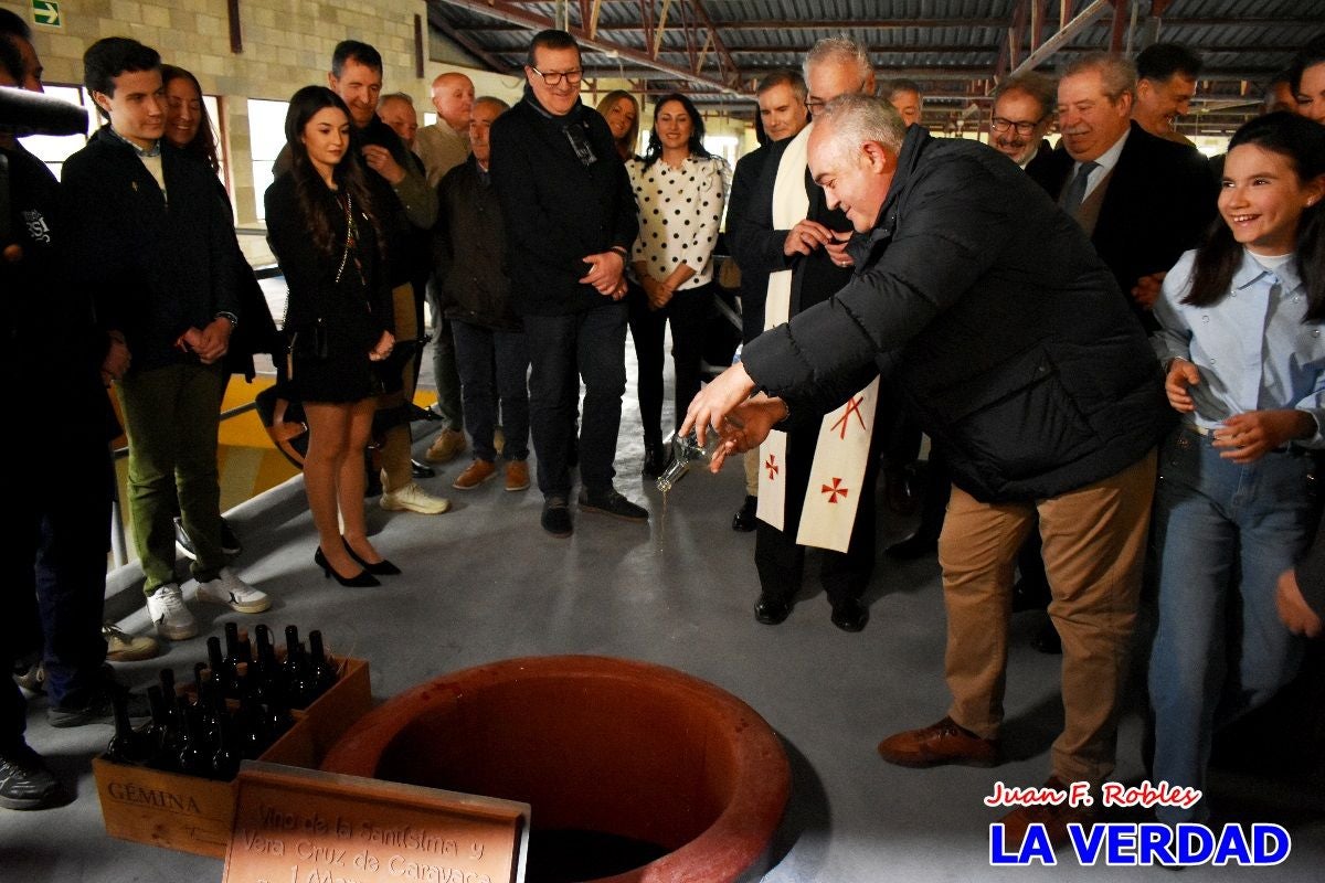 Acción de gracias por el vino para la Vera Cruz de Caravaca- Jumilla