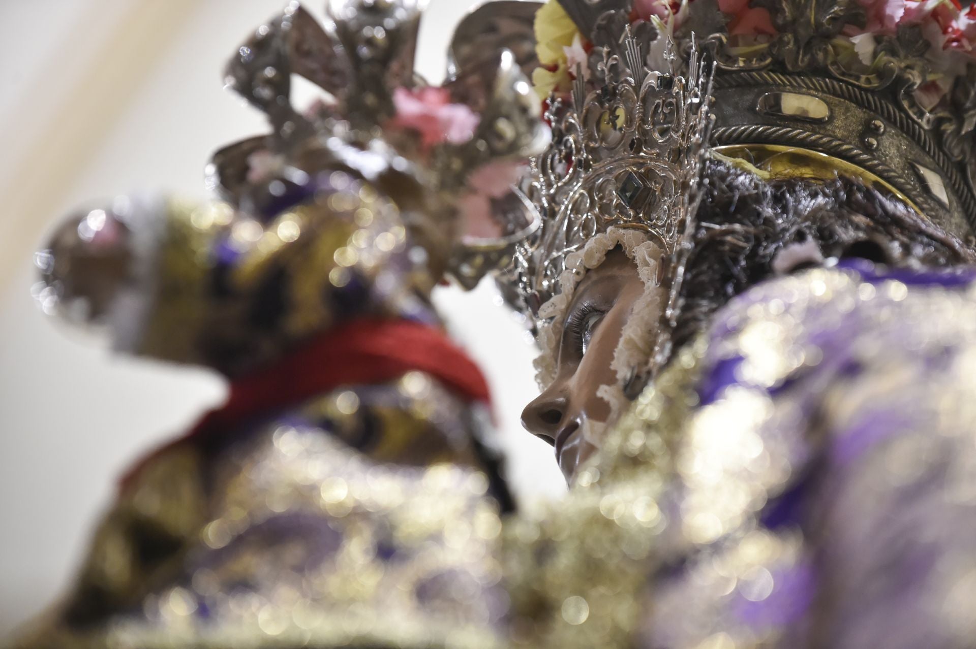 La bajada de la Virgen de la Fuensanta, en imágenes