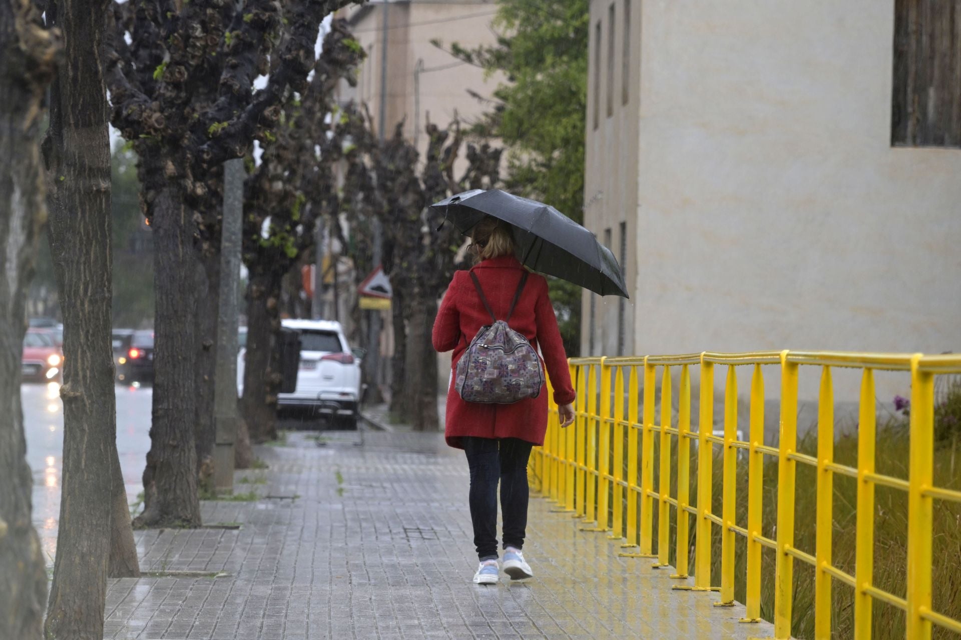 Las imágenes de la tromba de agua que ha afectado a la Región de Murcia este viernes