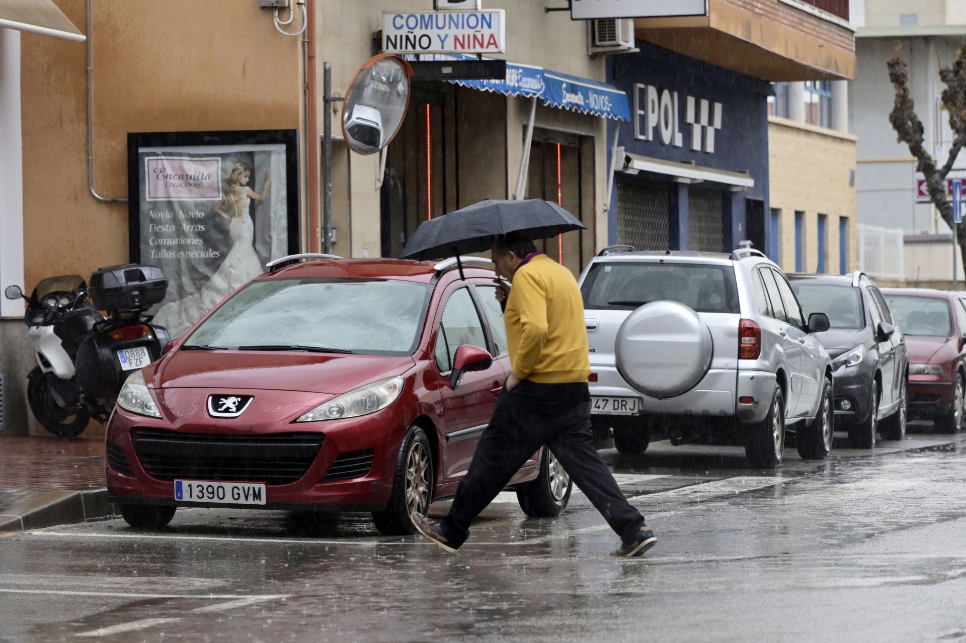 Las imágenes de la tromba de agua que ha afectado a la Región de Murcia este viernes