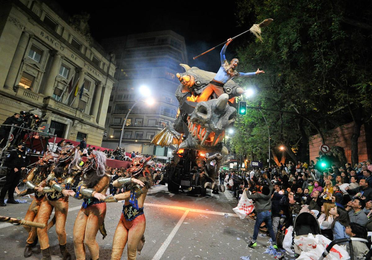 Imagen de archivo de un desfile del Entierro de la Sardina.