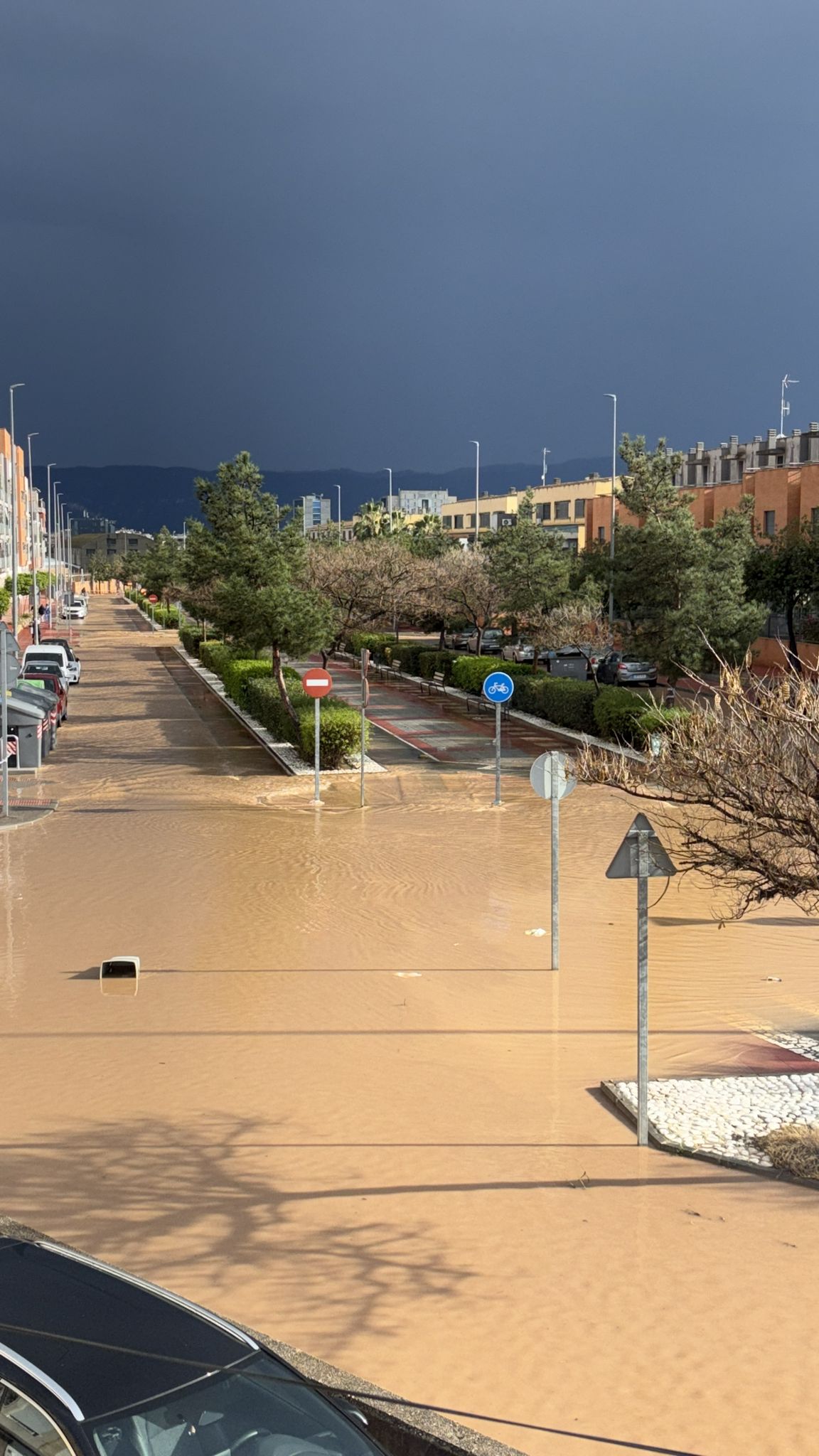 Las imágenes de la tromba de agua que ha afectado a la Región de Murcia este viernes