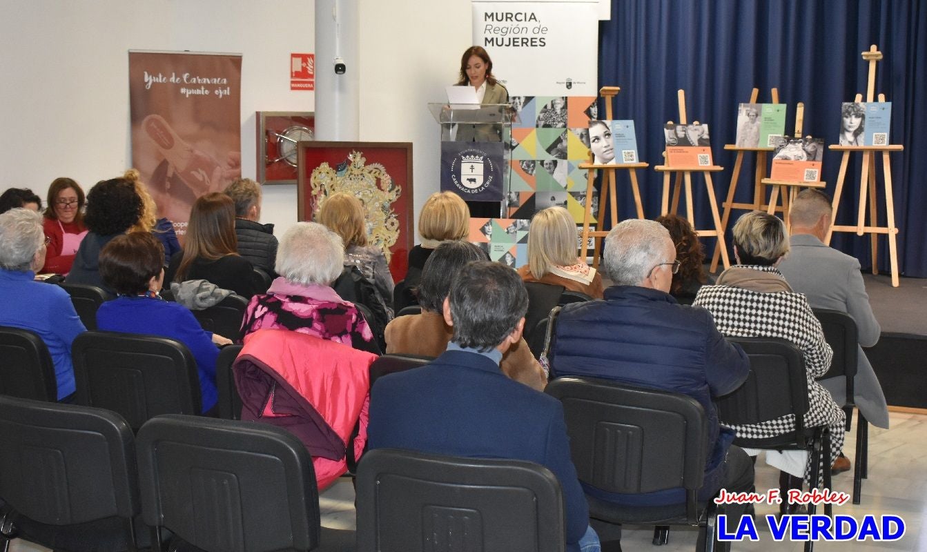 Murcia, Región de Mujeres&#039; resalta en Caravaca cinco trayectorias femeninas