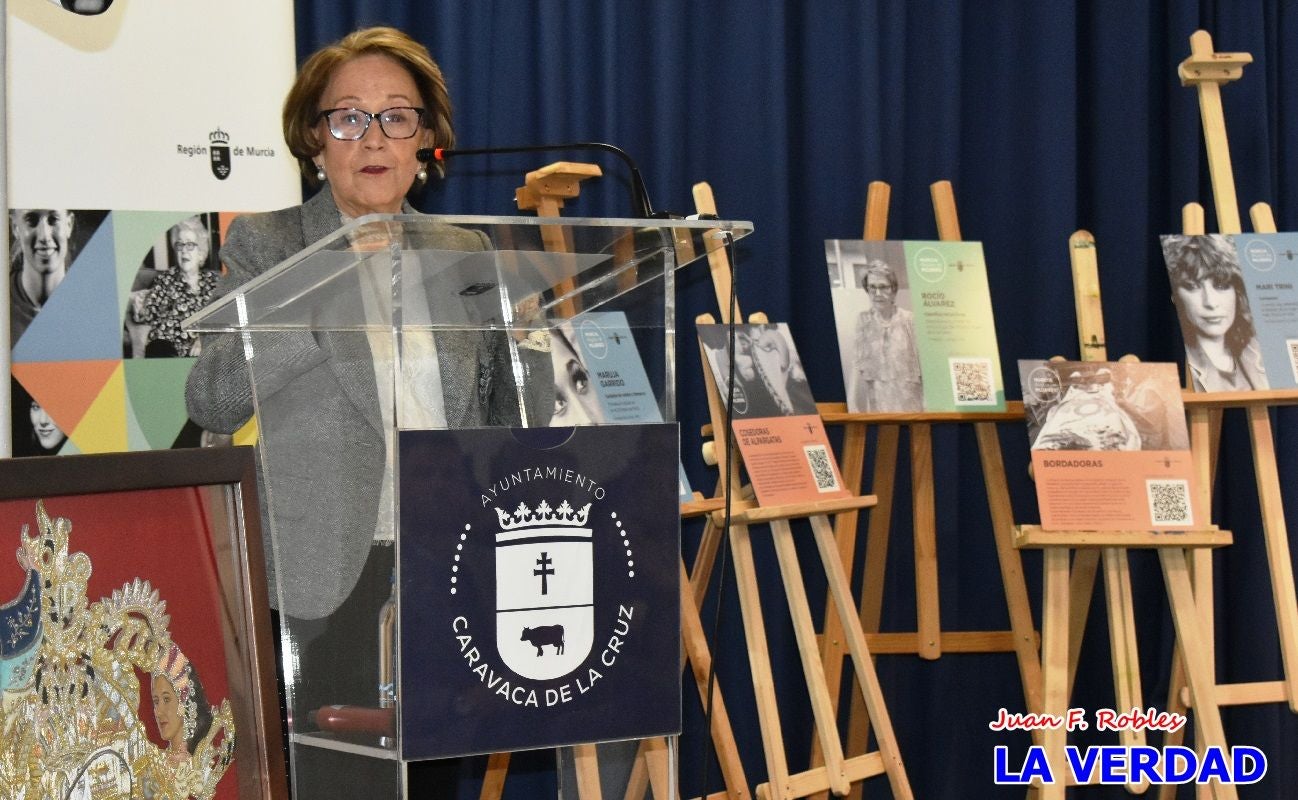 Murcia, Región de Mujeres&#039; resalta en Caravaca cinco trayectorias femeninas