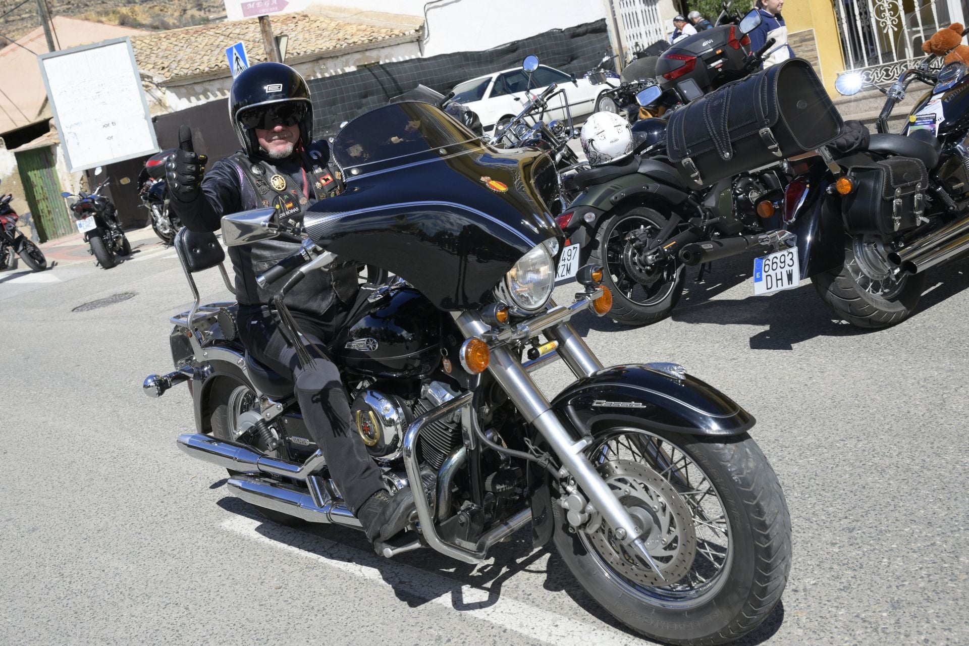 Solidaridad motera para Carmen en Cobatillas