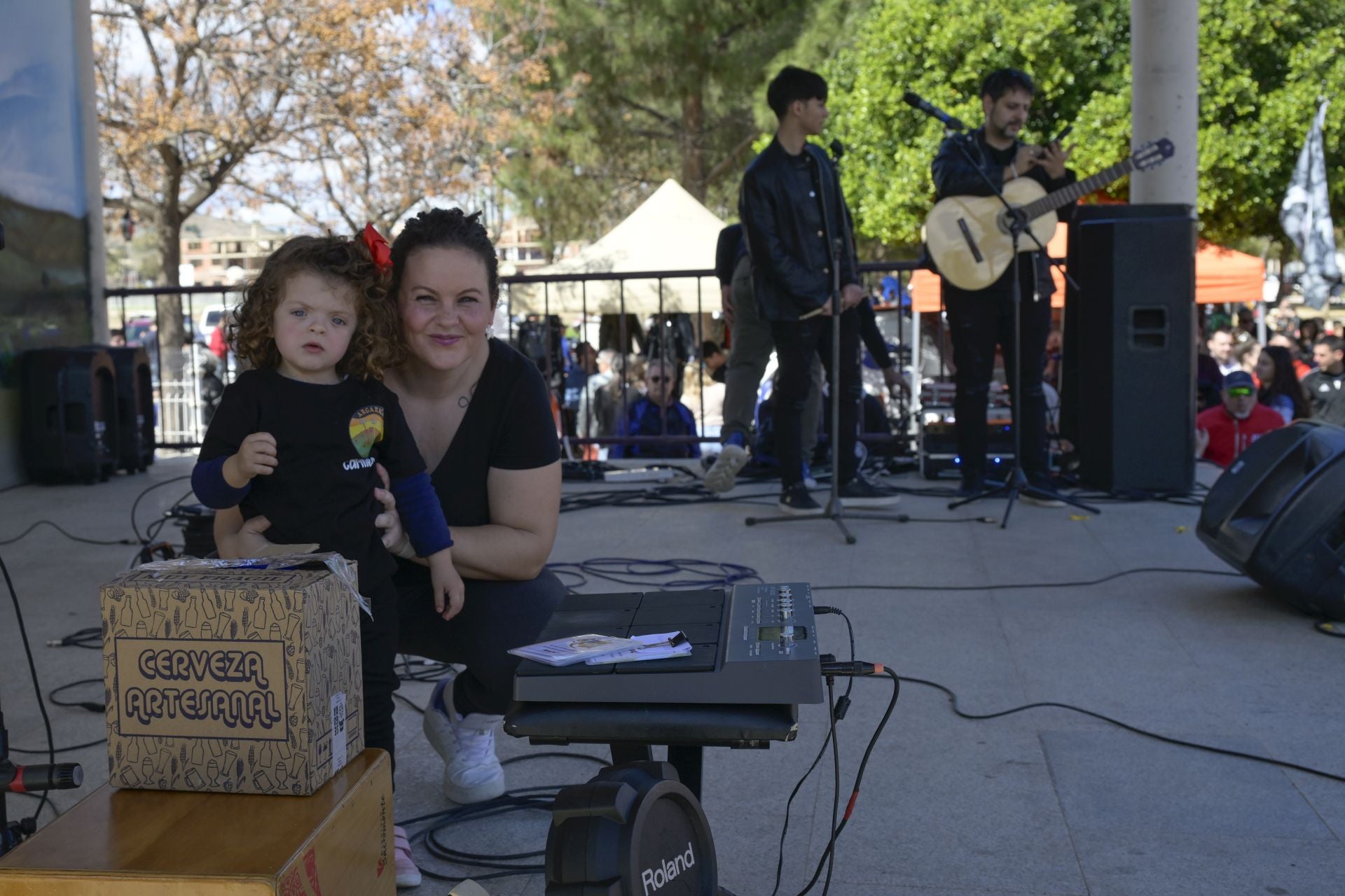 Solidaridad motera para Carmen en Cobatillas