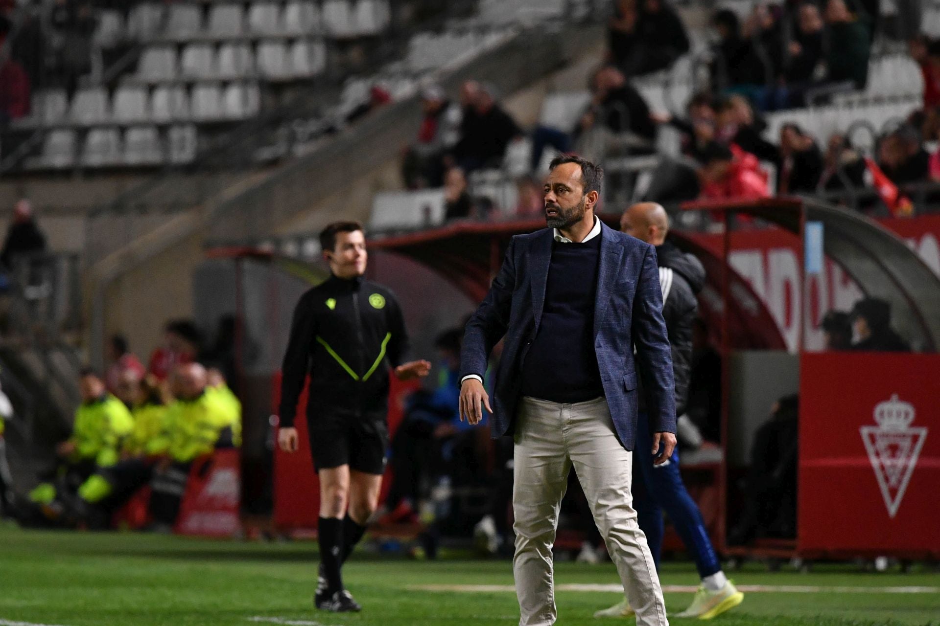 La victoria del Real Murcia frente al Fuenlabrada, en imágenes