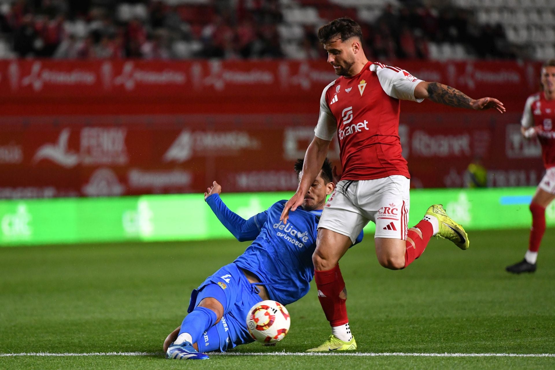 La victoria del Real Murcia frente al Fuenlabrada, en imágenes