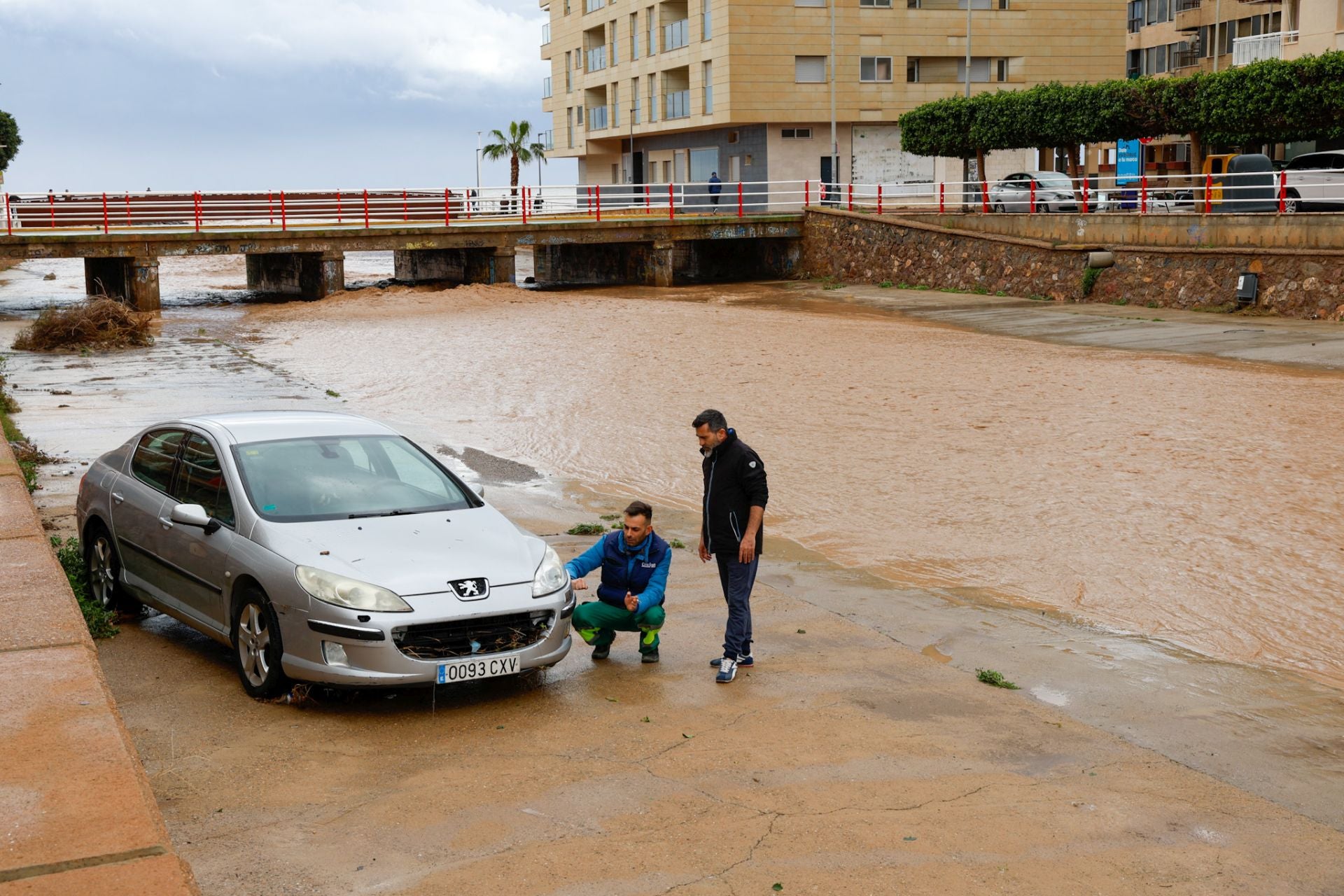 Las fuertes lluvias en Águilas, en imágenes