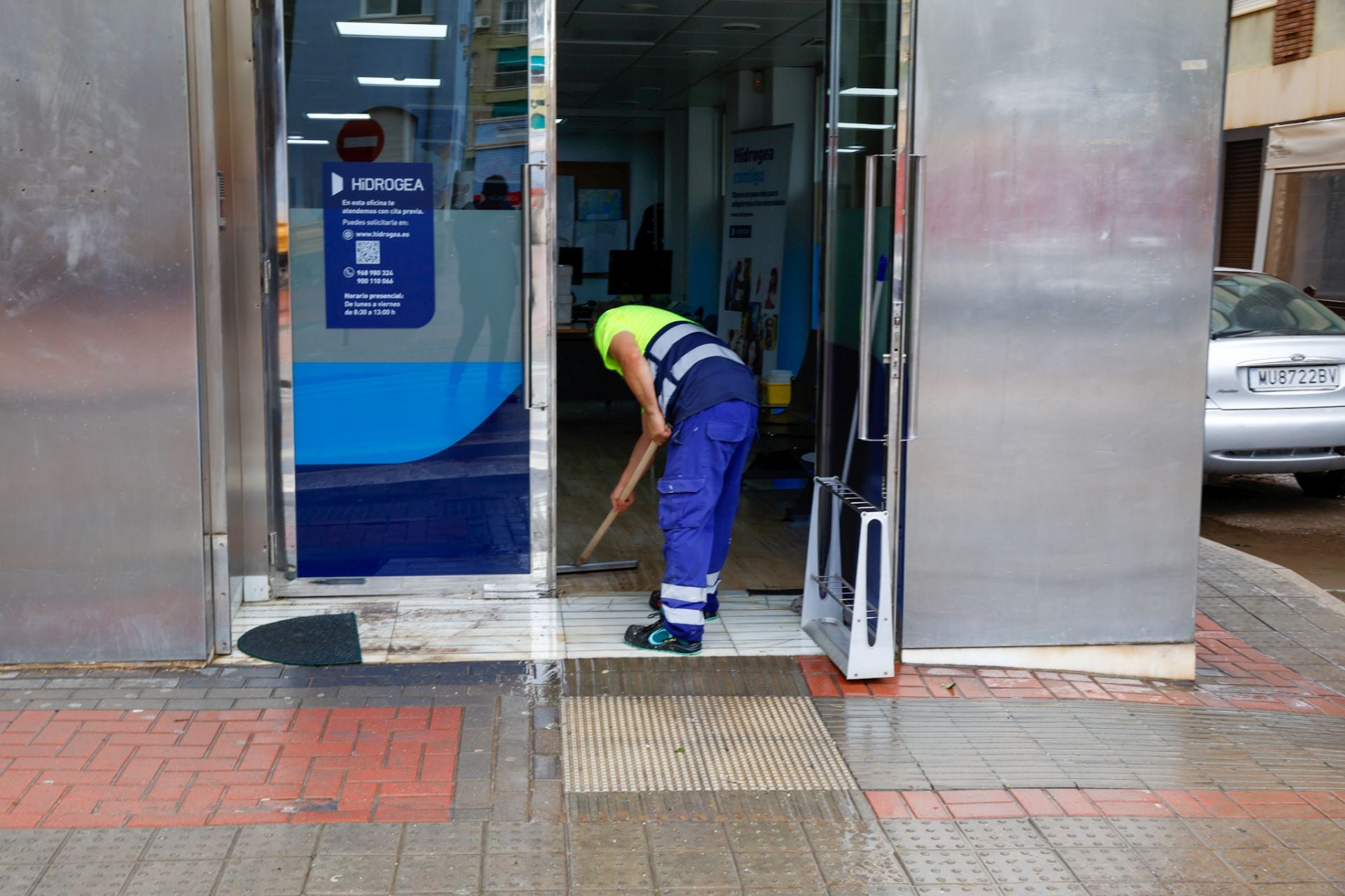 Las fuertes lluvias en Águilas, en imágenes