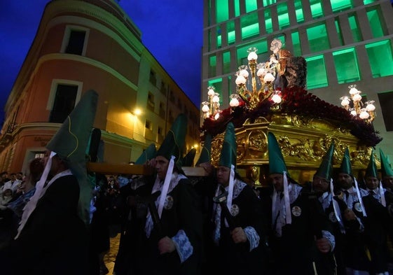 Procesión de la Esperanza de la Iglesia de Murcia, el año pasado.