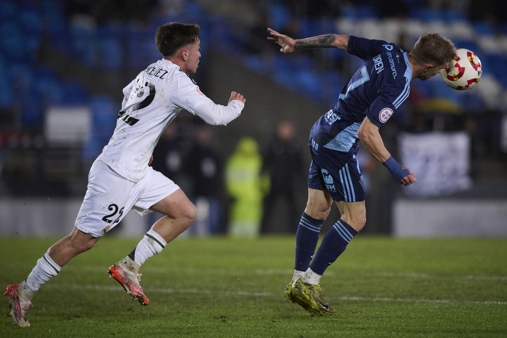 El empate del Real Murcia frente al Real Madrid Castilla, en imágenes