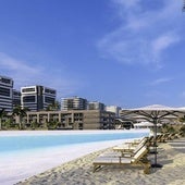 Infografía del diseño urbanístico del proyecto Larimar en Punta Cana.