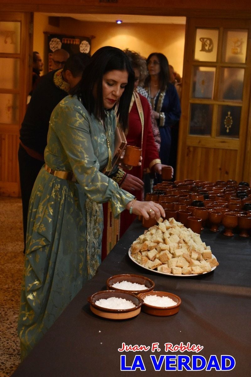 Comida mozárabe de los Almorávides de Caravaca de la Cruz - Entrada al salón