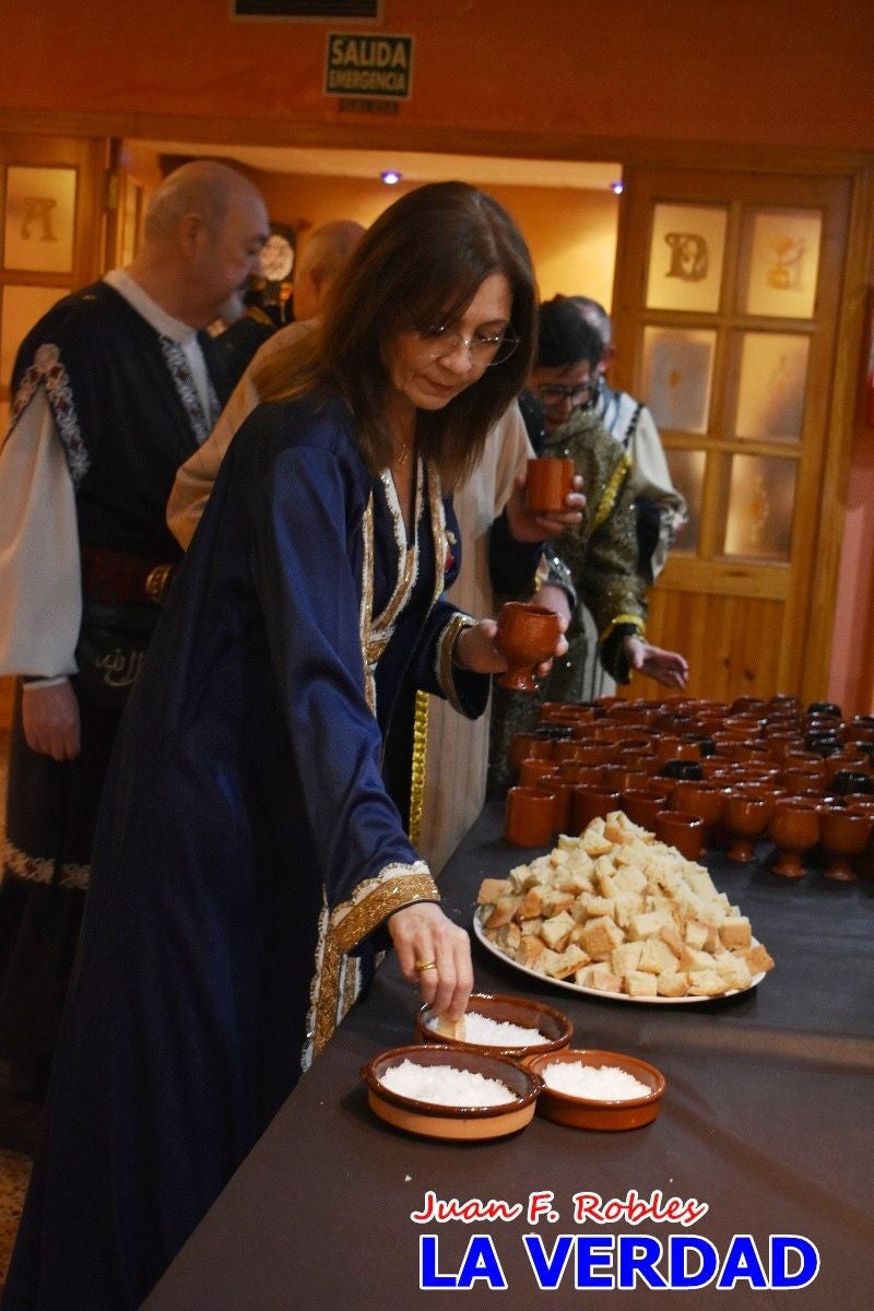 Comida mozárabe de los Almorávides de Caravaca de la Cruz - Entrada al salón