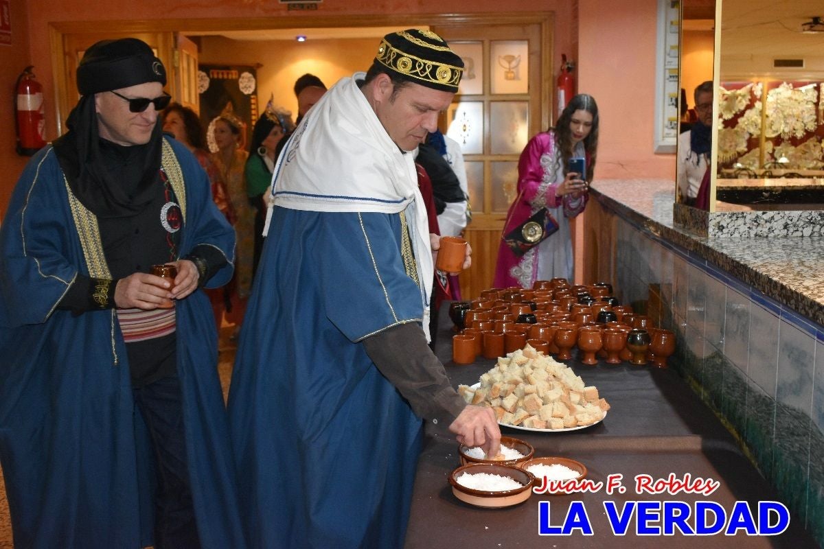 Comida mozárabe de los Almorávides de Caravaca de la Cruz - Entrada al salón