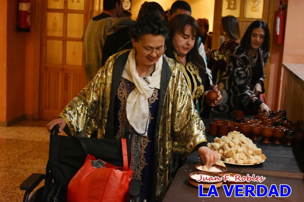 Comida mozárabe de los Almorávides de Caravaca de la Cruz - Entrada al salón