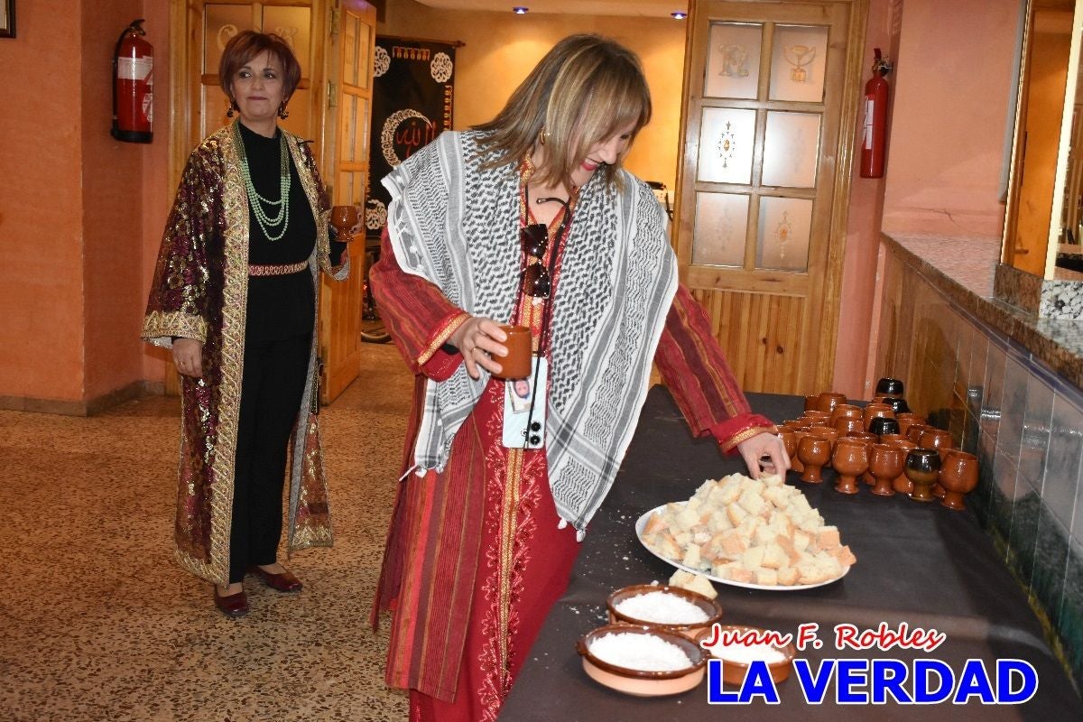 Comida mozárabe de los Almorávides de Caravaca de la Cruz - Entrada al salón