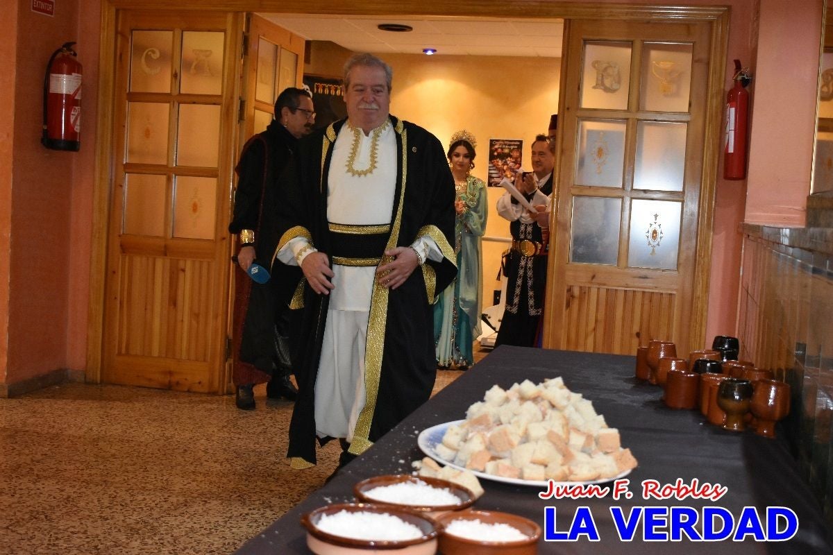 Comida mozárabe de los Almorávides de Caravaca de la Cruz - Entrada al salón
