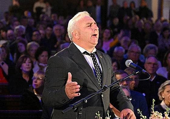 José Manuel González Perea 'El Chiclanero', durante su participación en el certamen.