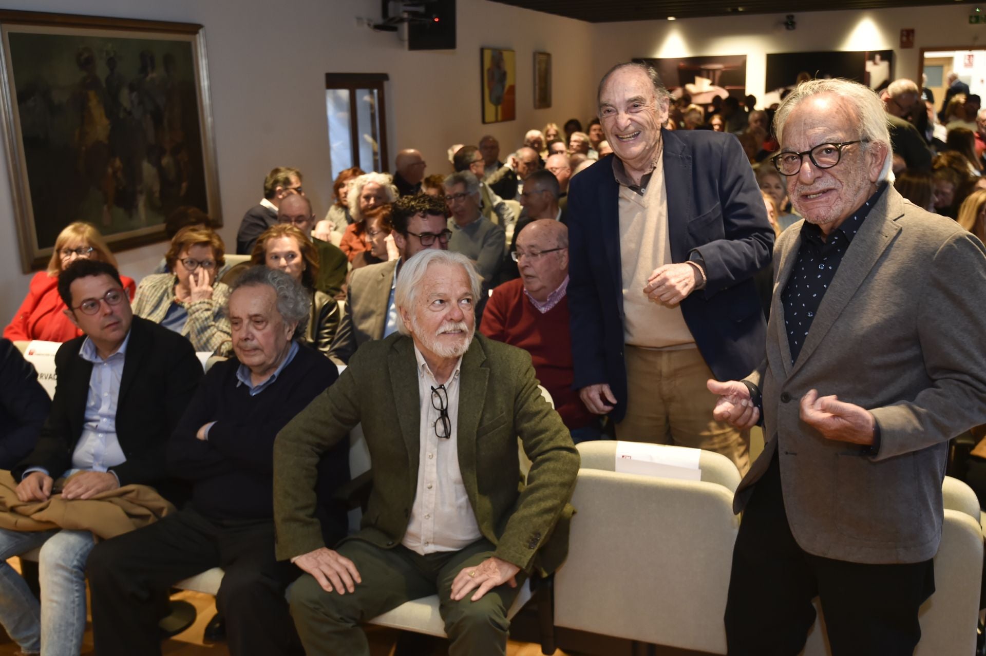 En imágenes, la mesa redonda &#039;¿Hubo movida cultural en Murcia?&#039; de José Manuel Garrido