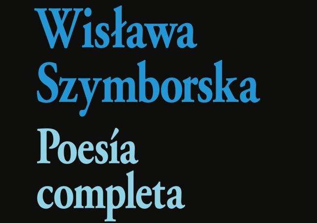 Detalle de la portada de 'Poesía completa'.