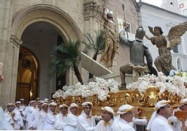 Procesión de la Archicofradía de Nuestro Señor Jesucristo Resucitado, en una imagen de archivo.