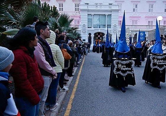 Imagen de archivo de una procesión en Cartagena.