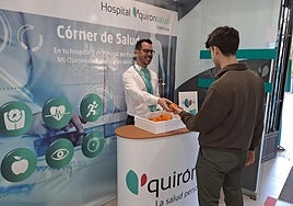 Los hospitales Quirónsalud Murcia, Quirónsalud Torrevieja y Quirónsalud Valencia se suman al Día Mundial de la Salud fomentando hábitos saludables entre sus pacientes