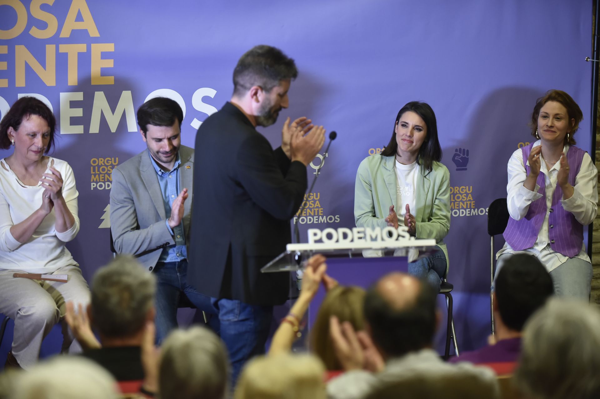 Las imágenes de Irene Montero en Murcia