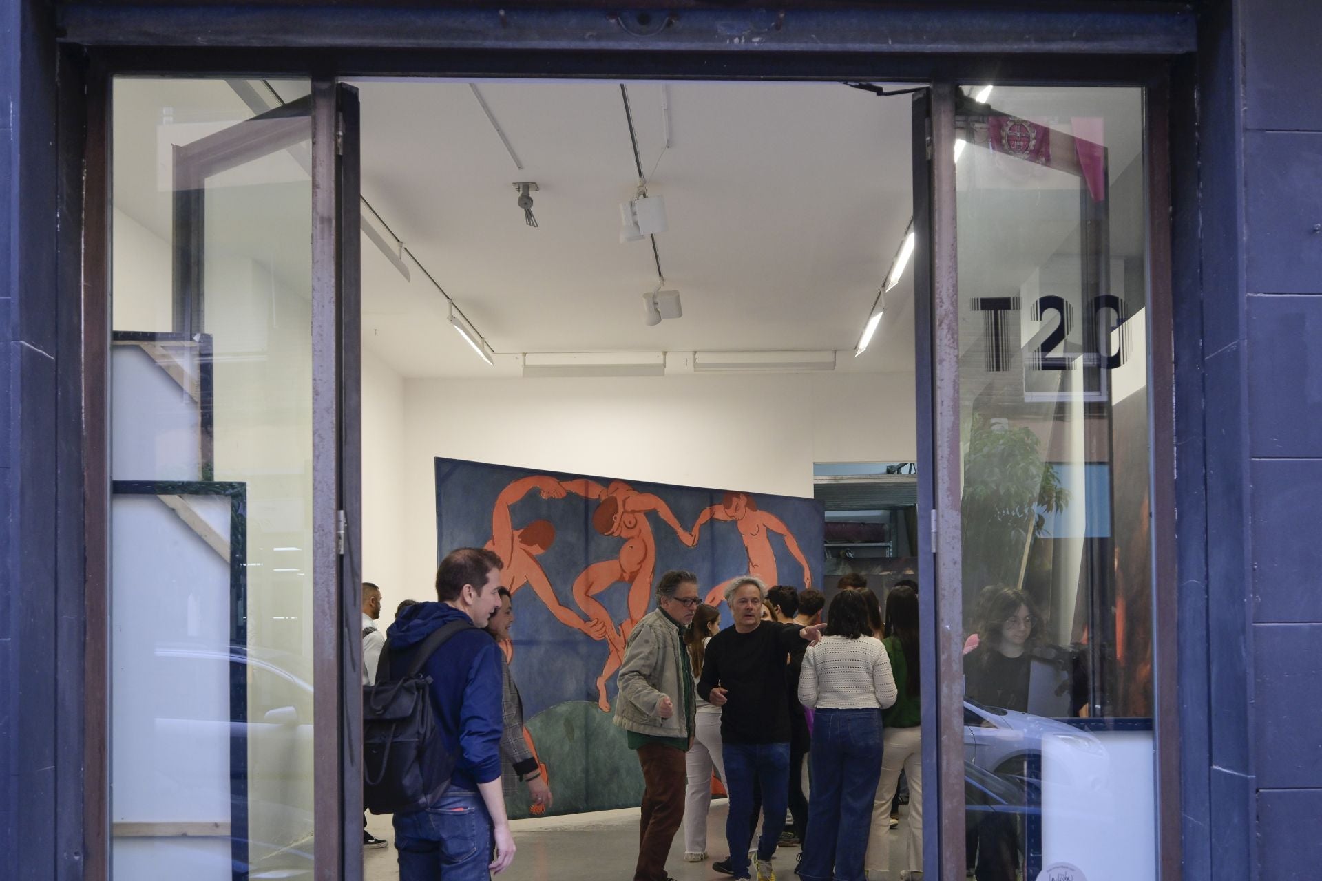 Los alumnos del IES La Flota pasean el arte por las calles de Murcia