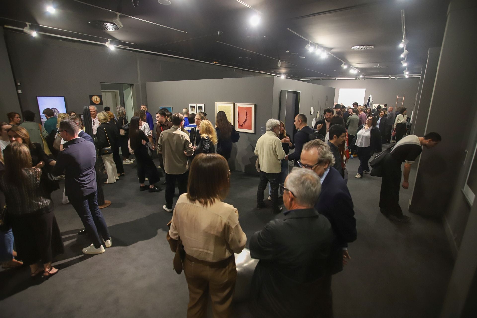 Las imágenes de la inauguración de la exposición de los 25 años de Artnueve