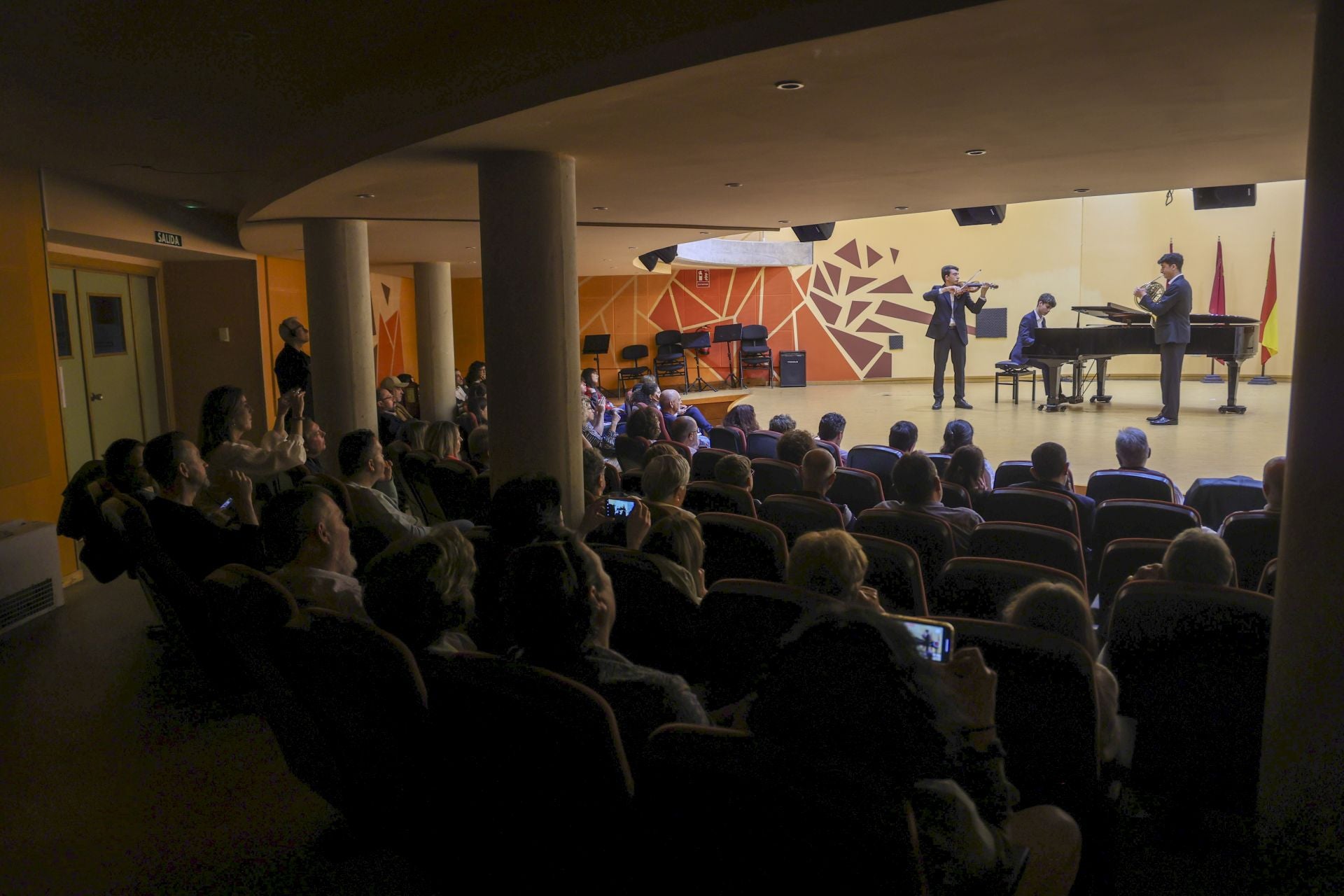Los aspirantes al Concurso de Música Clásica para Jóvenes Intérpretes de la Región de Murcia