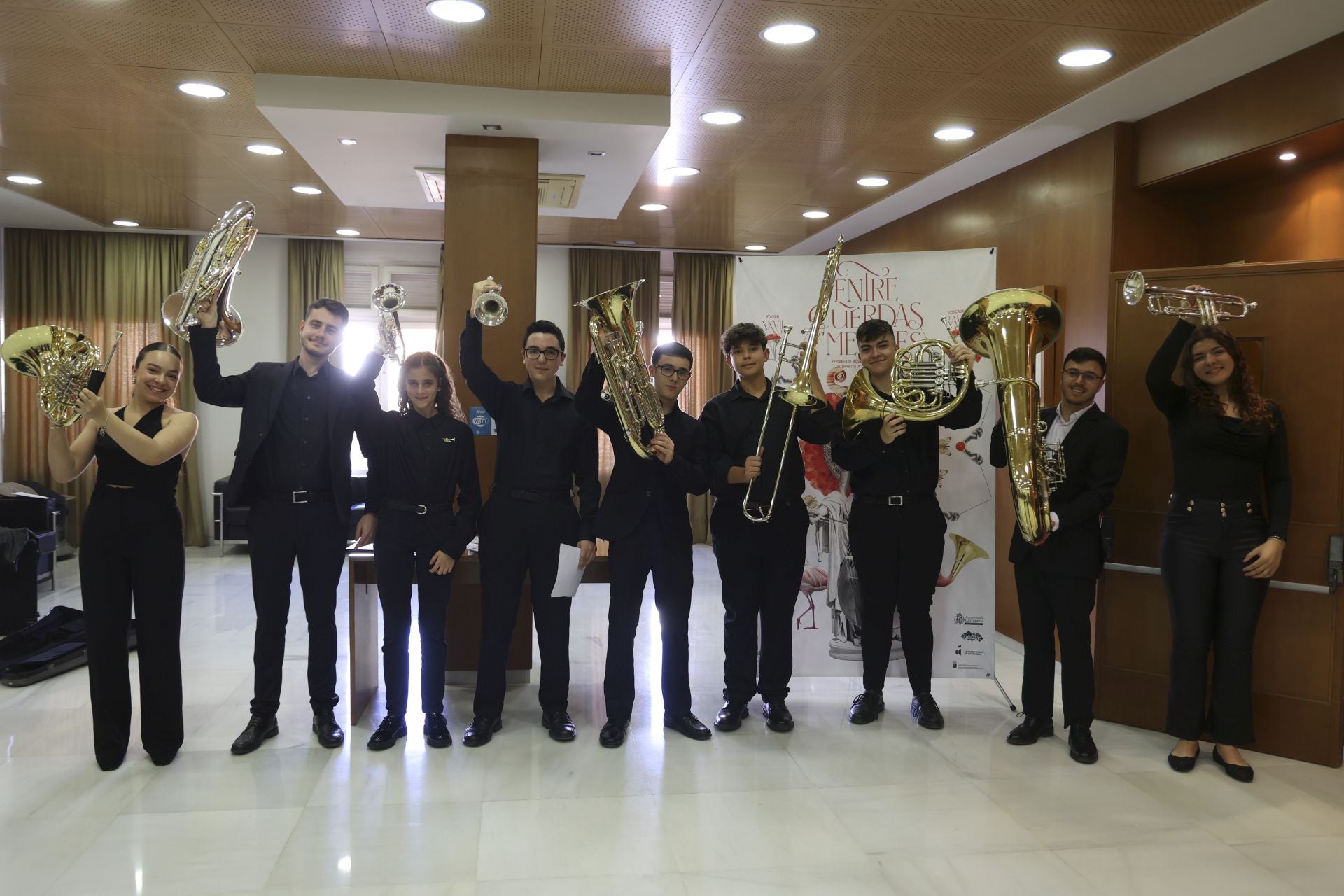 Los aspirantes al Concurso de Música Clásica para Jóvenes Intérpretes de la Región de Murcia