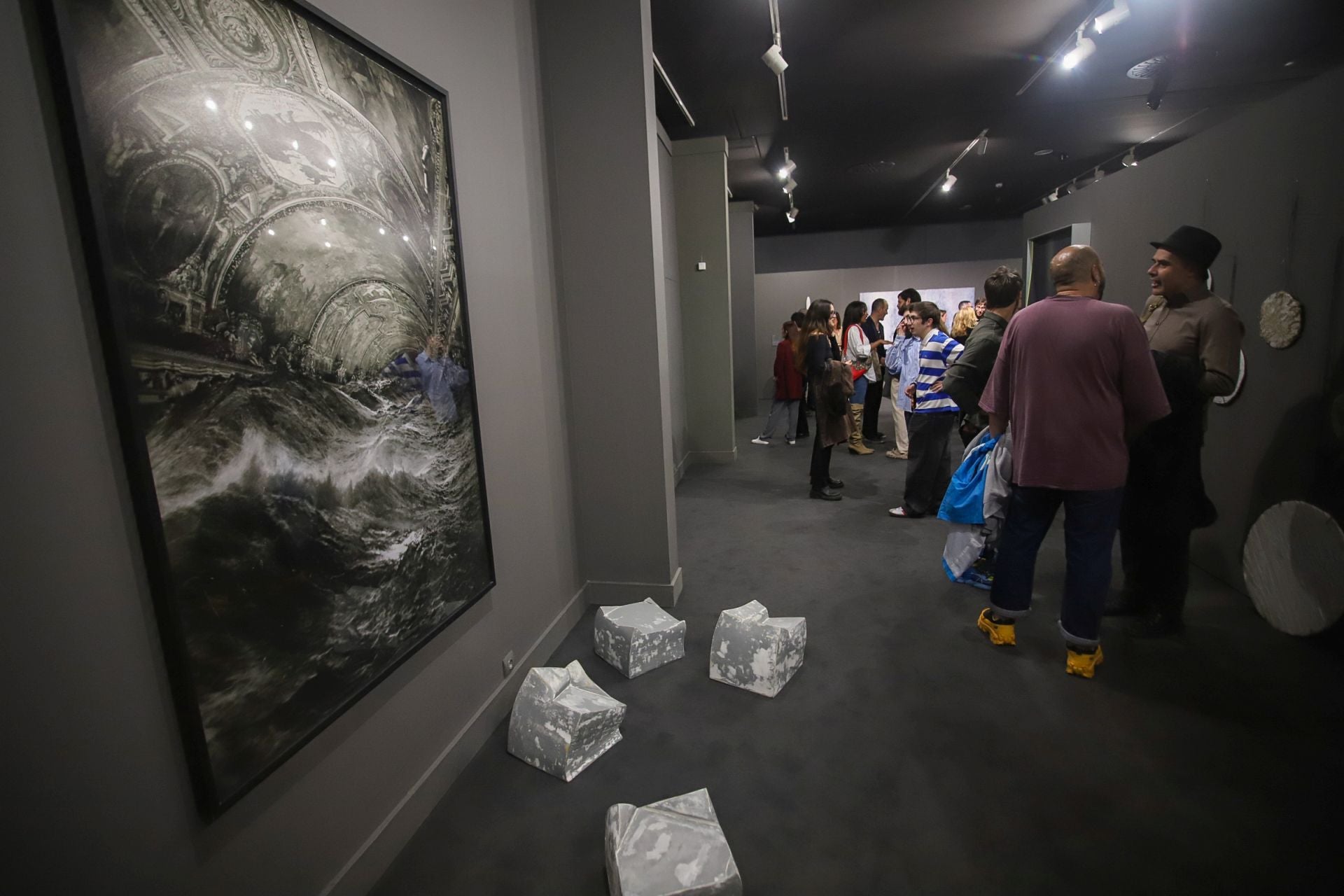 Las imágenes de la inauguración de la exposición de los 25 años de Artnueve