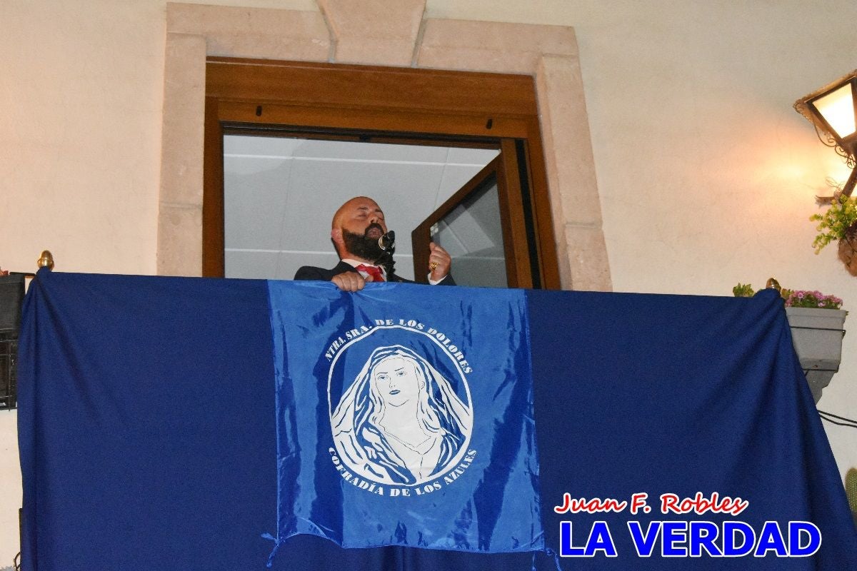 «Noche azul y de encuentros» para celebrar el Viernes de Dolores en Caravaca de la Cruz