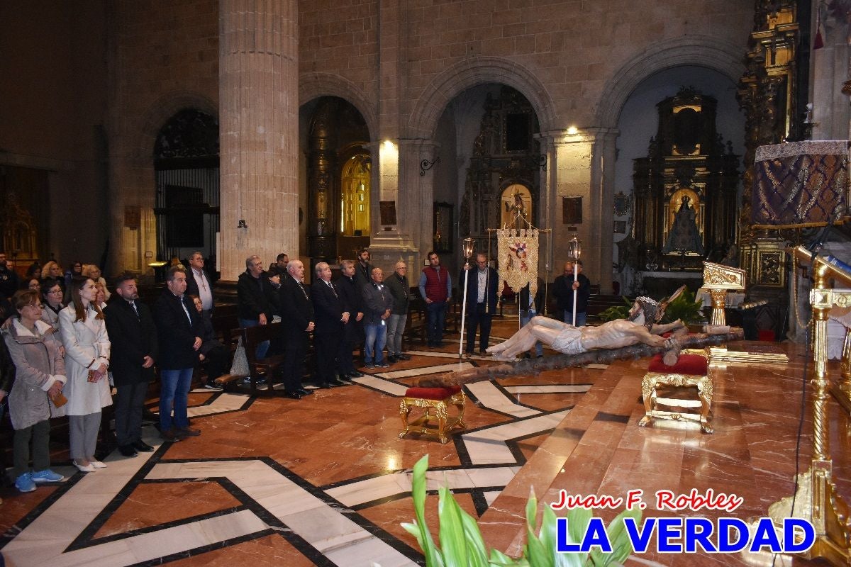 «Noche azul y de encuentros» para celebrar el Viernes de Dolores en Caravaca de la Cruz