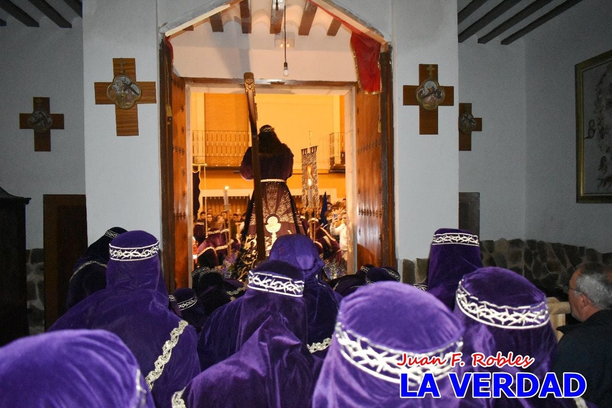 «Noche azul y de encuentros» para celebrar el Viernes de Dolores en Caravaca de la Cruz