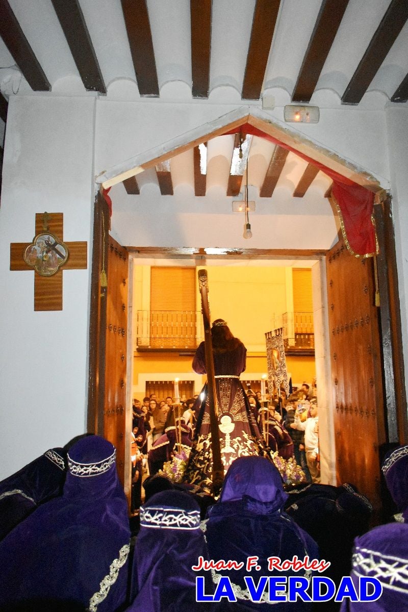 «Noche azul y de encuentros» para celebrar el Viernes de Dolores en Caravaca de la Cruz