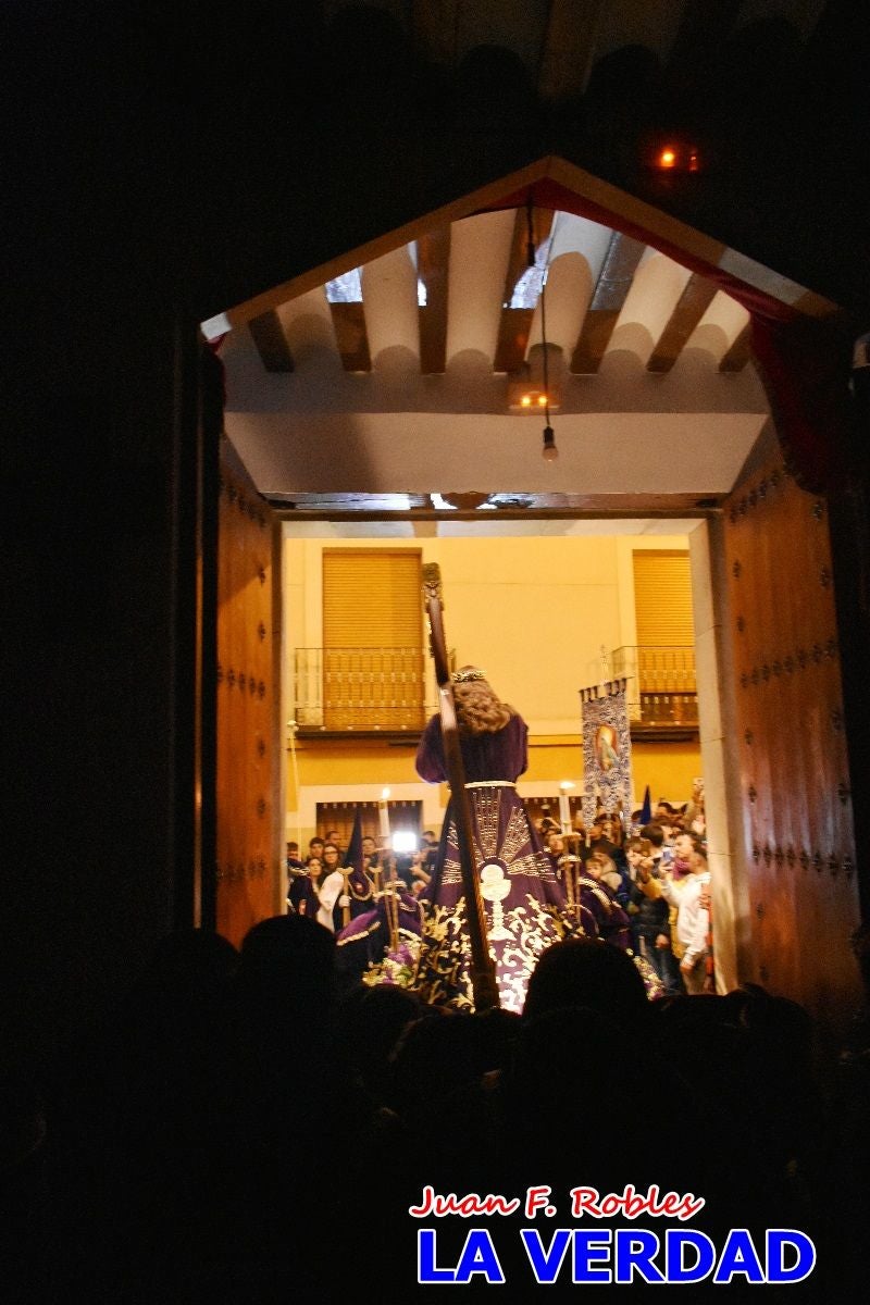 «Noche azul y de encuentros» para celebrar el Viernes de Dolores en Caravaca de la Cruz