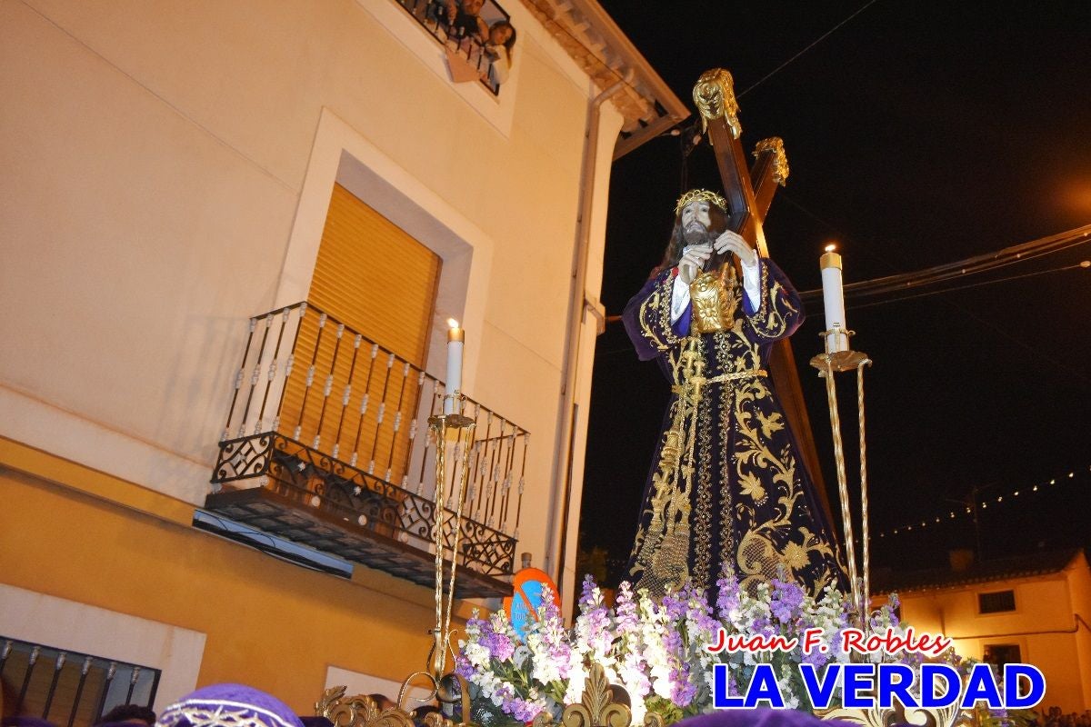 «Noche azul y de encuentros» para celebrar el Viernes de Dolores en Caravaca de la Cruz