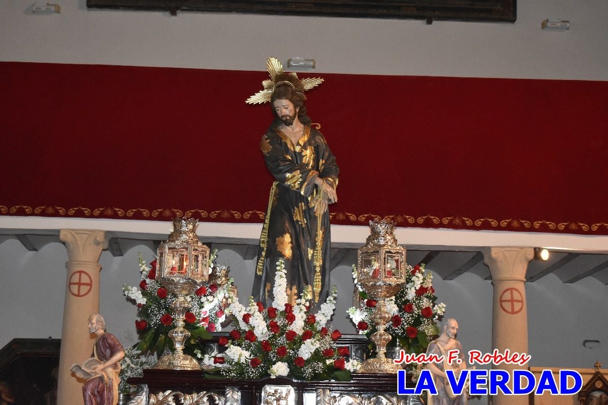 «Noche azul y de encuentros» para celebrar el Viernes de Dolores en Caravaca de la Cruz