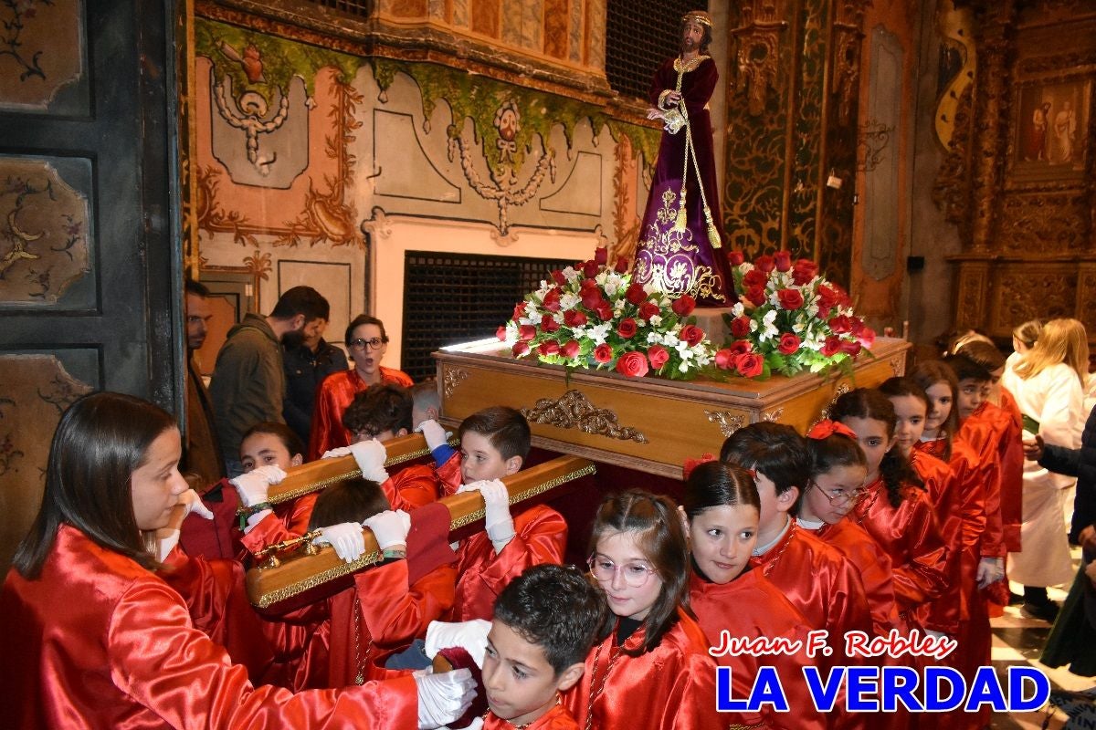 Savia nueva nazarena para la noche de Lunes Santo en Caravaca de la Cruz