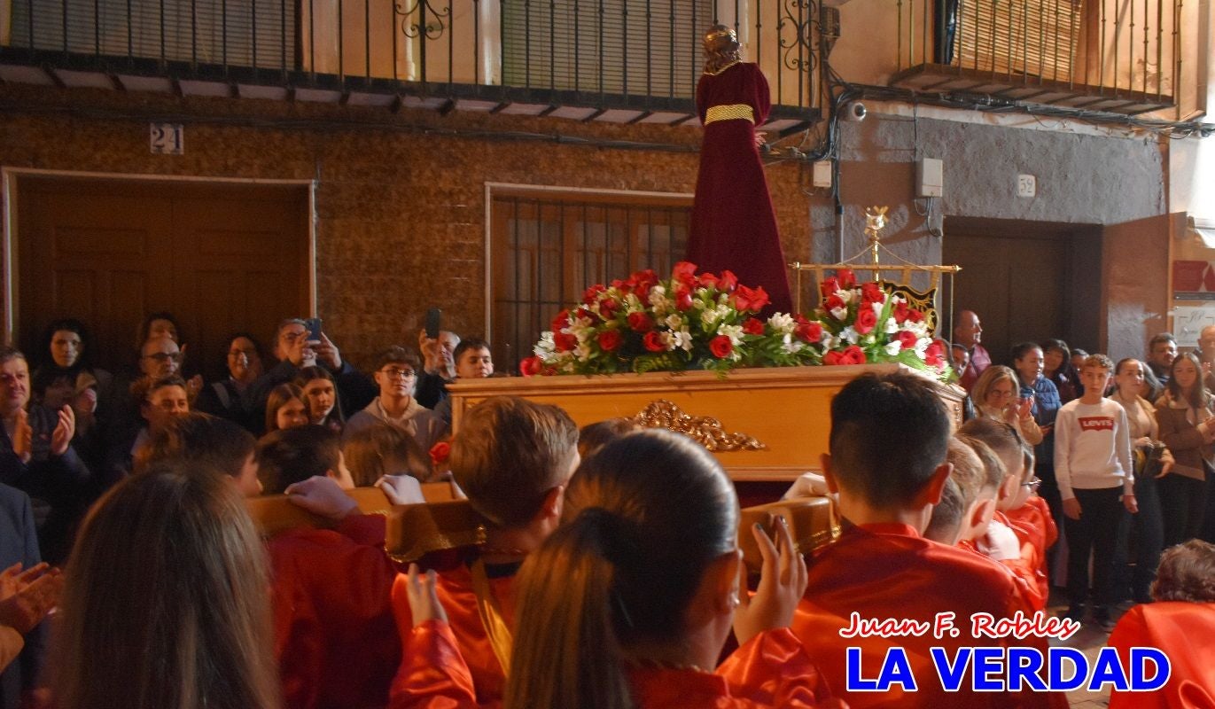 Savia nueva nazarena para la noche de Lunes Santo en Caravaca de la Cruz