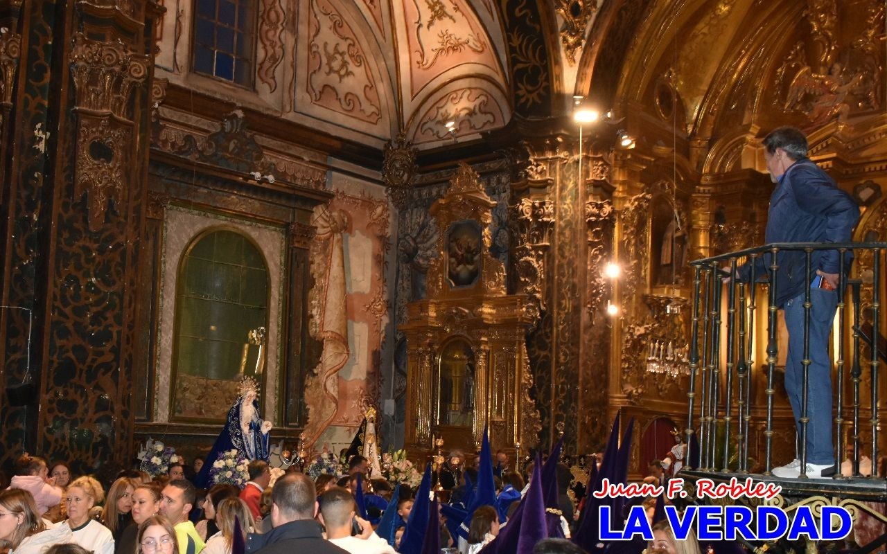 Savia nueva nazarena para la noche de Lunes Santo en Caravaca de la Cruz