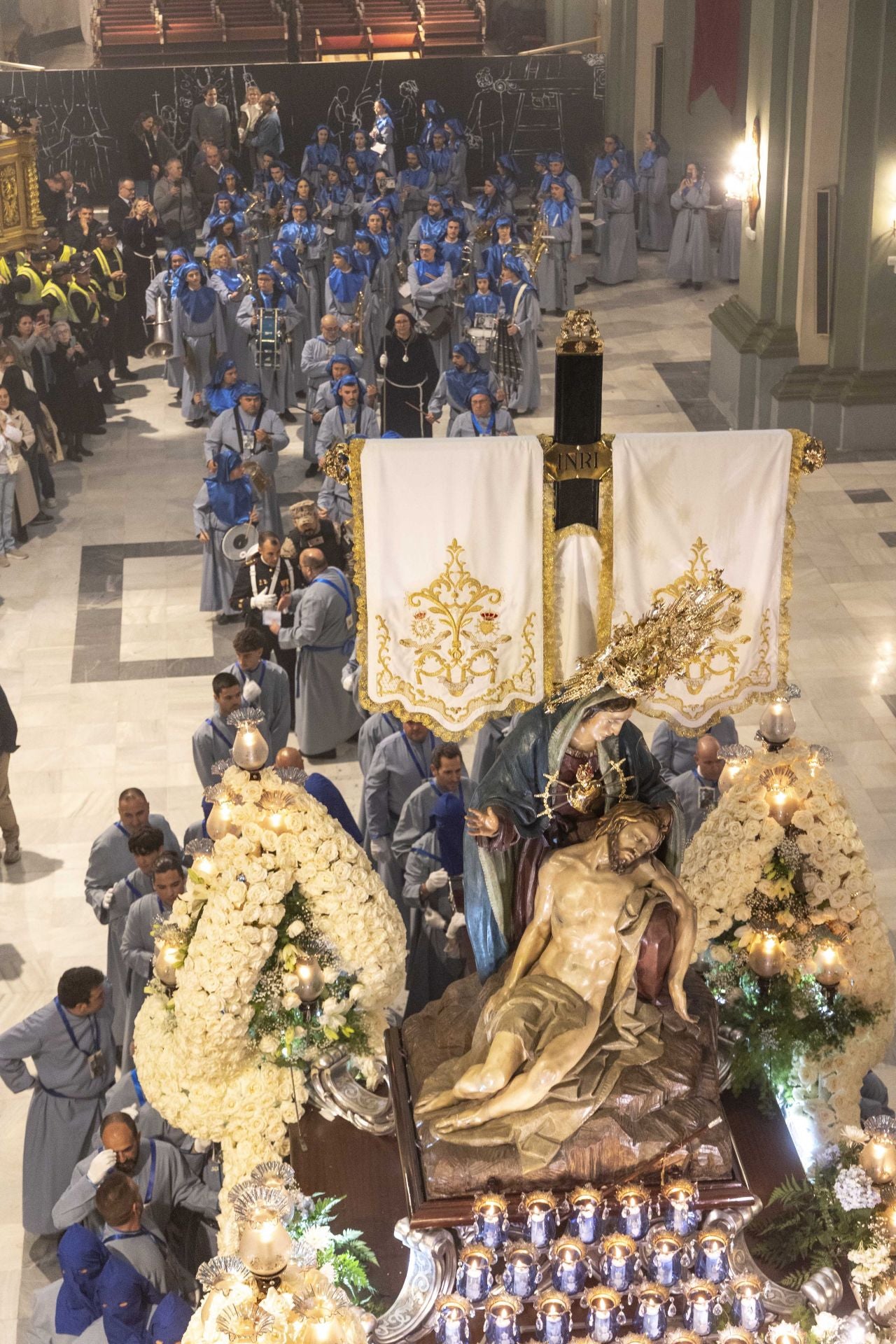 Las imágenes de la procesión de la Piedad el Lunes Santo en Cartagena